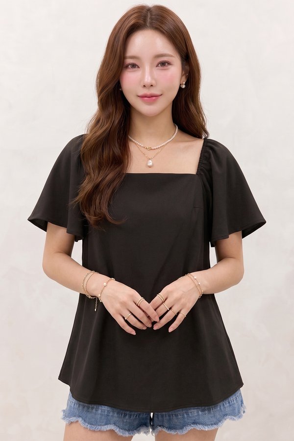 Sarina Top Black