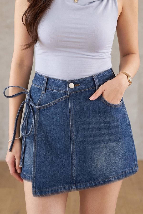 Rory Denim Shorts/Skorts Dark Wash
