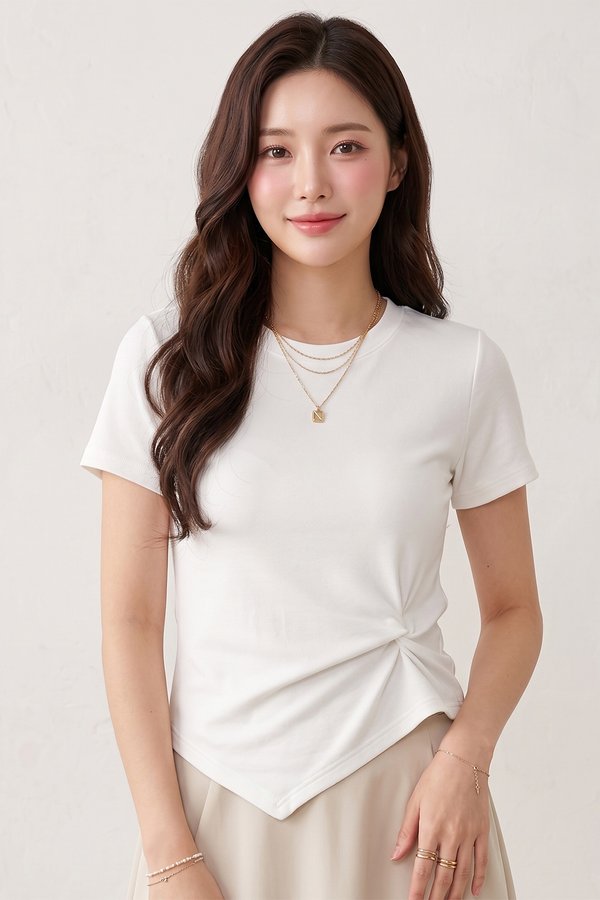 Auden Non-Padded Top White *PLUSH*