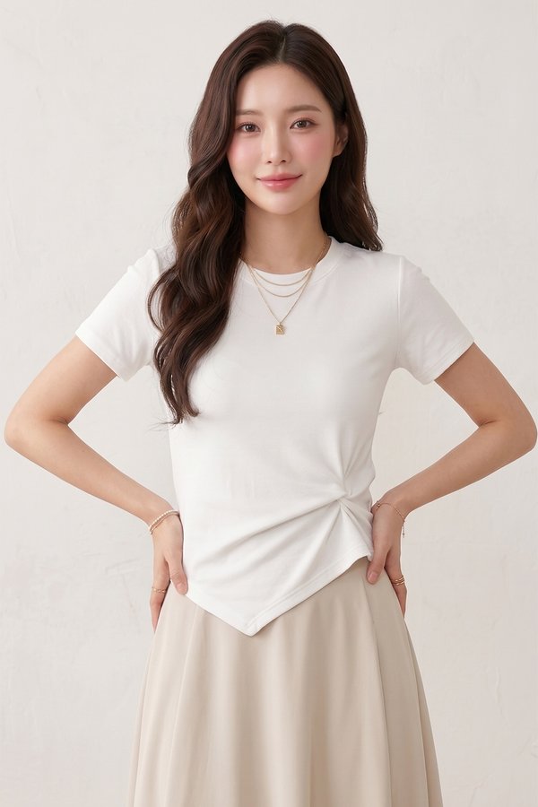 Auden Non-Padded Top White *PLUSH*