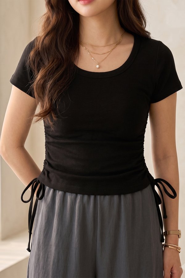 Tammie Padded Top Black *PLUSH*