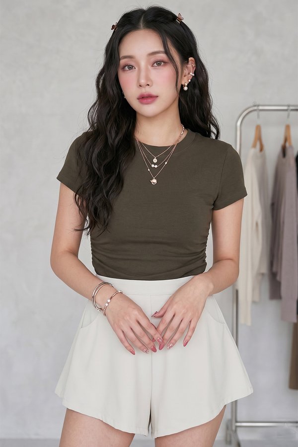 Hannah Shorts Oatmilk