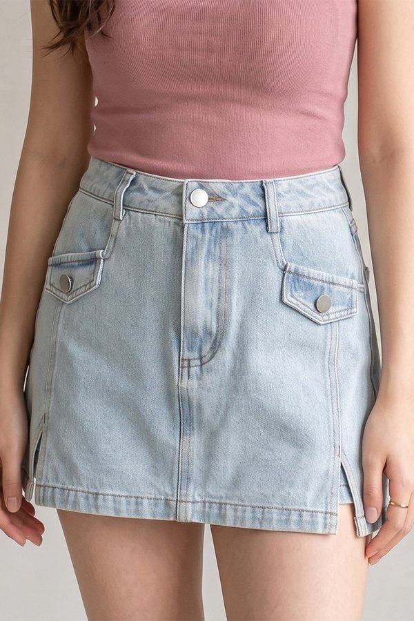Avalon Denim Skorts/Shorts Light Wash