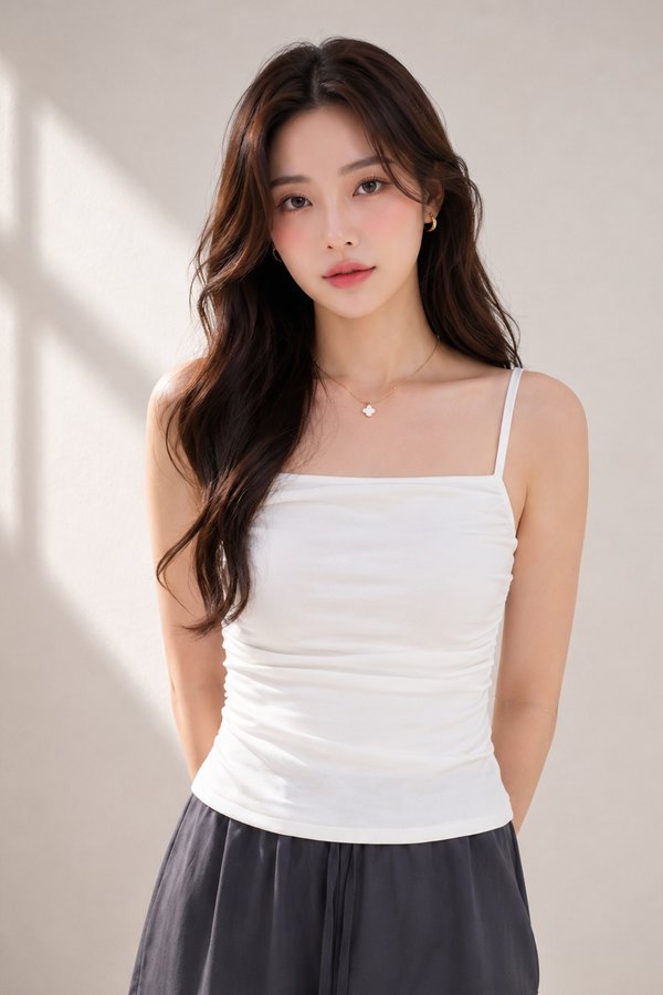Parker Padded Top White *PLUSH*