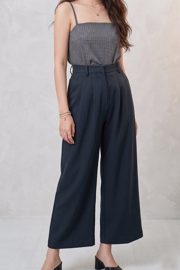 Pewter Culottes Peacock Grey