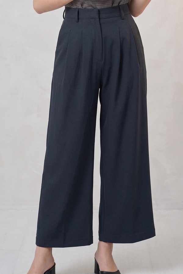 Pewter Culottes Peacock Grey