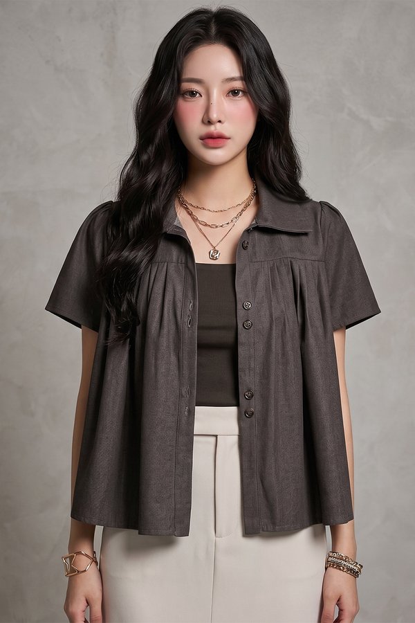 Harbor Shirt Charcoal