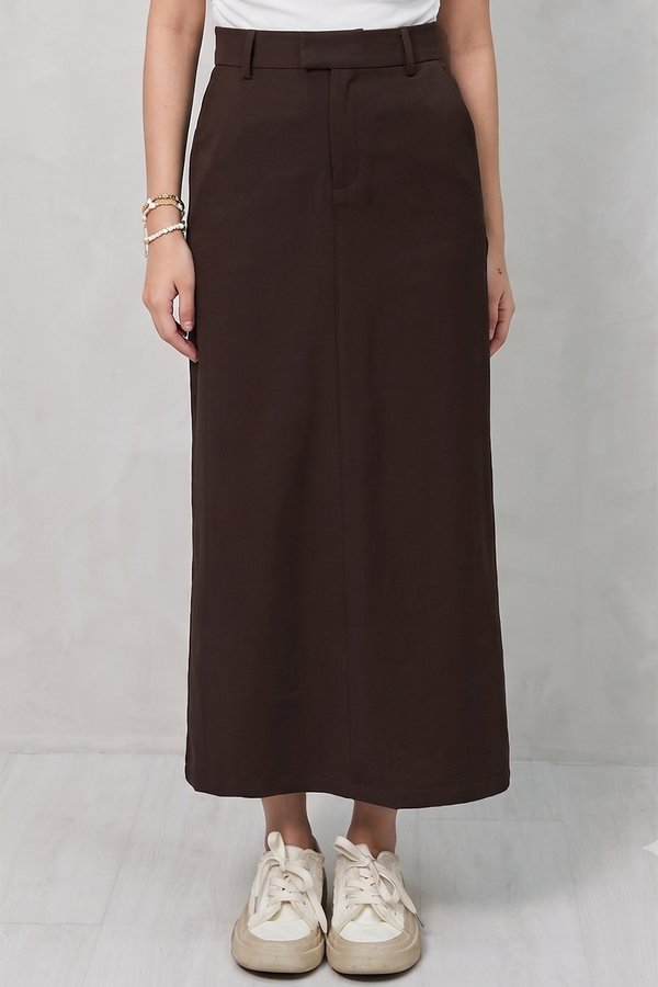 Matilda Skirt Dark Brown