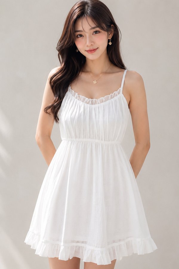 Ruth Dress White
