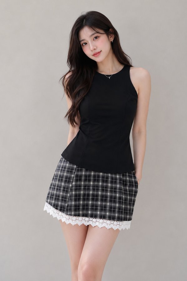 Celly Padded Top Black