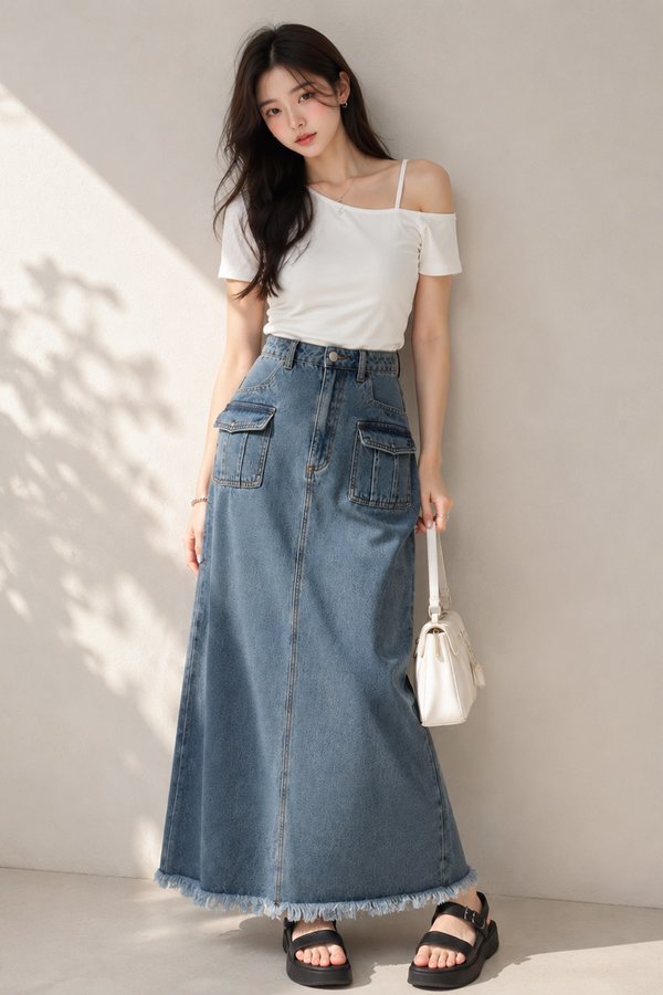 Liv Denim Skirt