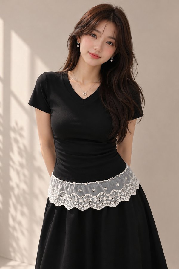 Neva Padded Top Black *PLUSH*