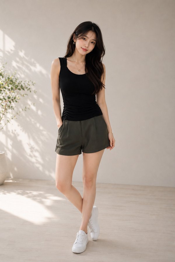 Nelyn Padded Top Black *PLUSH LITE*
