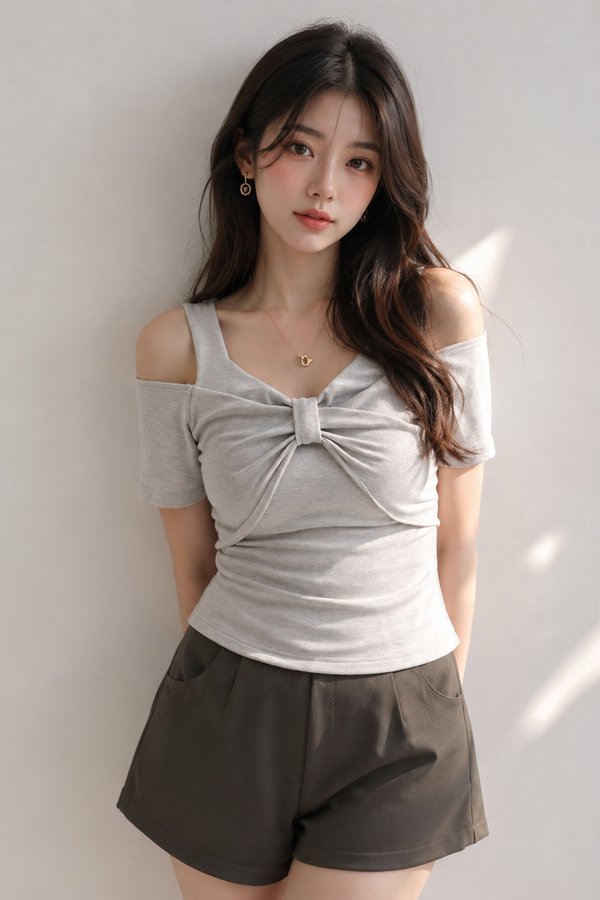 Fauna Padded Top Oatmilk Textured *PLUSH*