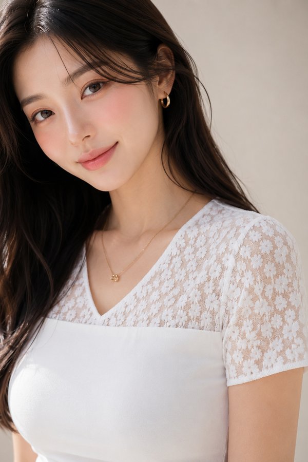 Maelys Padded Top White *MM*