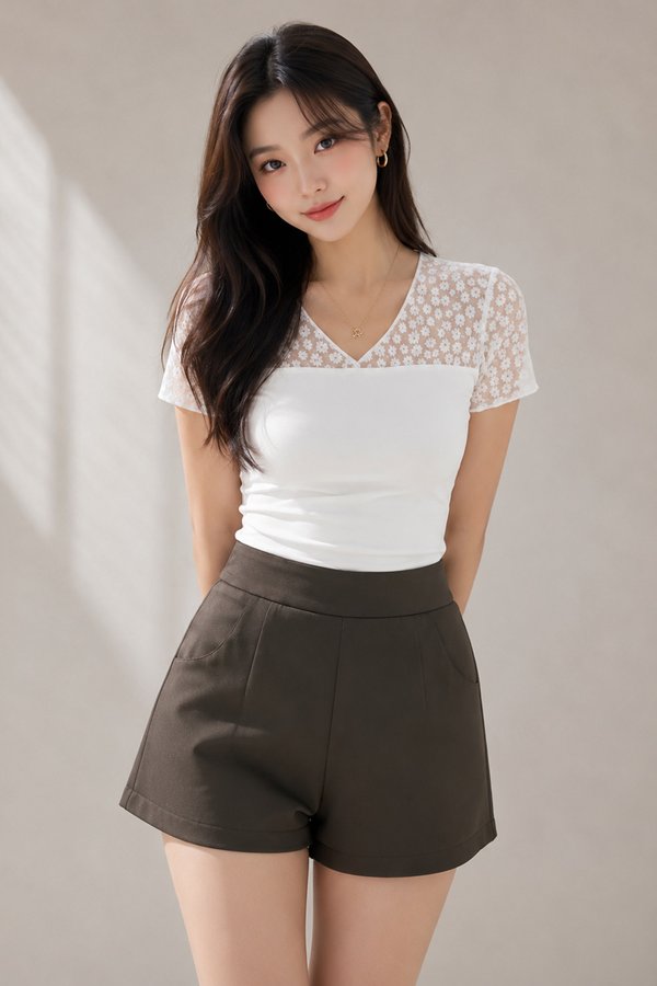 Maelys Padded Top White *MM*