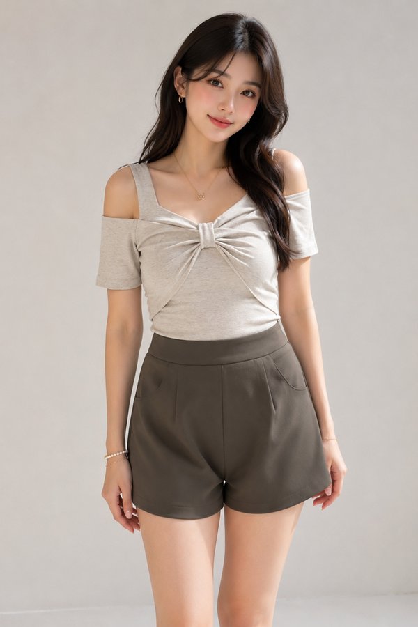 Torri Shorts Taupe