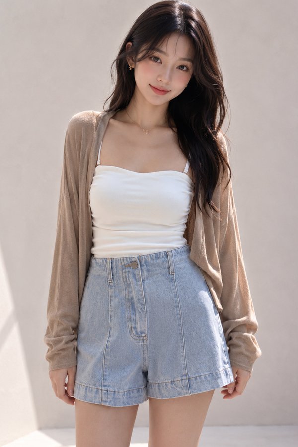 Anise Bolero Cardi Latte