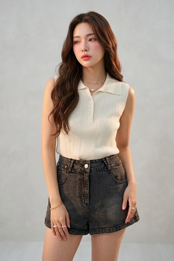 Yessa Knit Top Crème