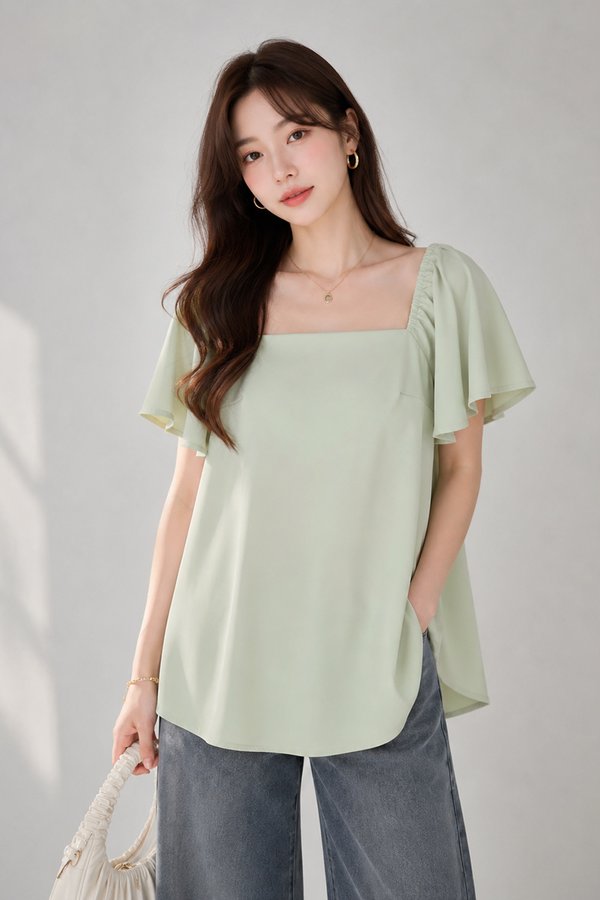 Sarina Top Apple Mint