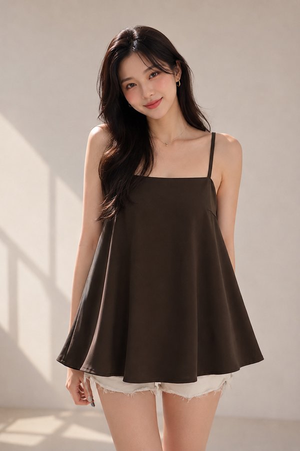 Marina Top Dark Brown