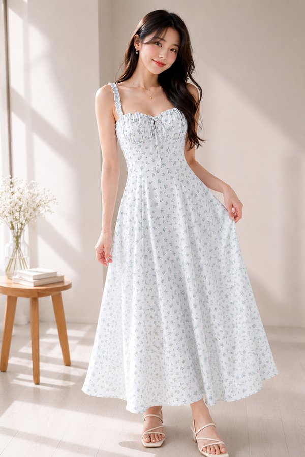 Veda Dress Tiffany Bouquet