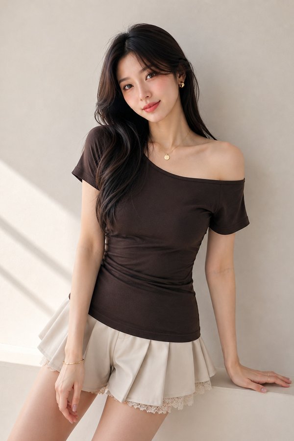 Vita Padded Top Dark Cocoa *MM*