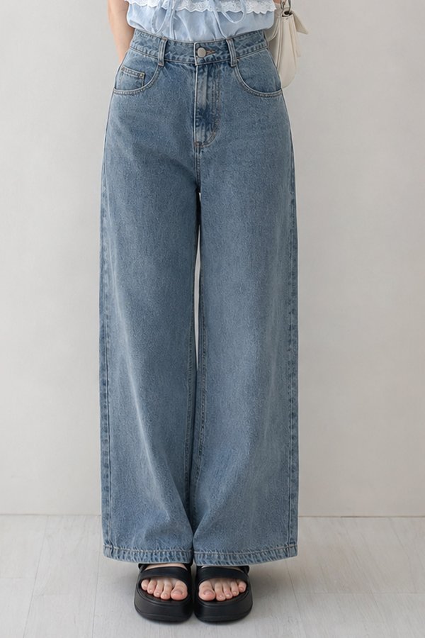 Deyna Denim Jeans Stone Wash