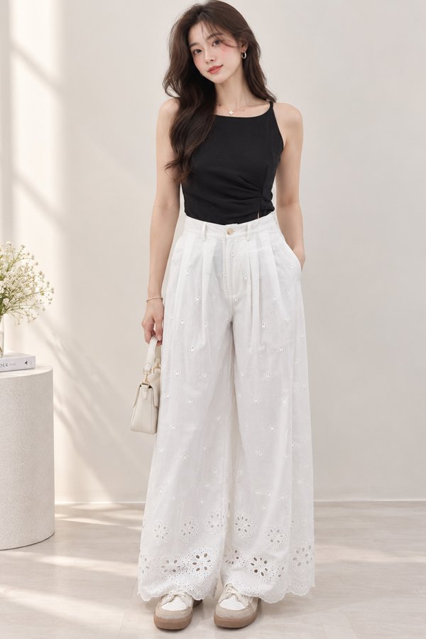 Yuki Eyelet Pants