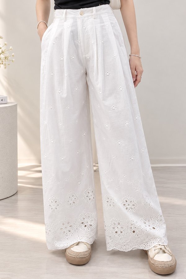 Yuki Eyelet Pants