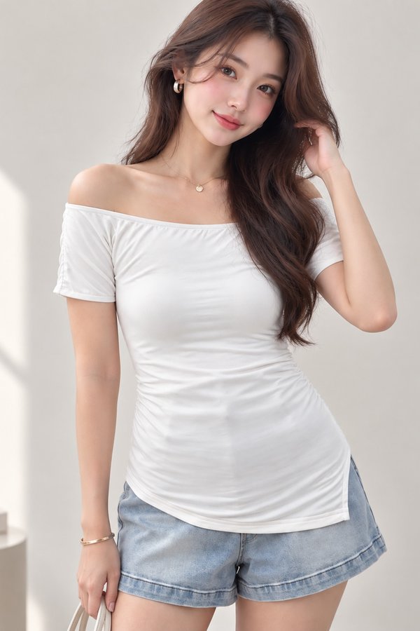 Keesia Padded Top White *MM*