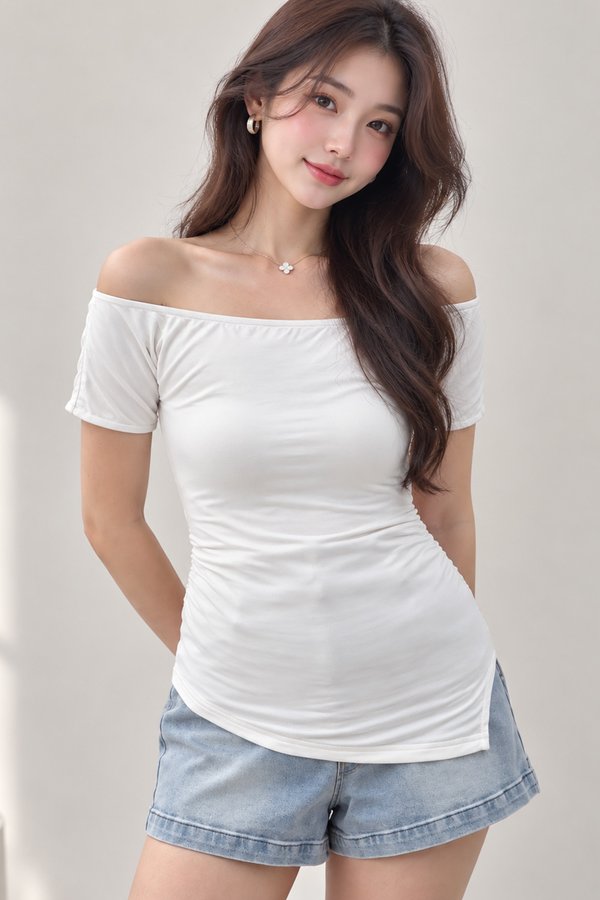 Keesia Padded Top White *MM*