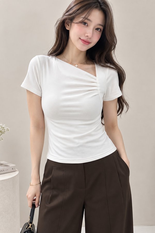 Ivy Padded Top White *PLUSH*