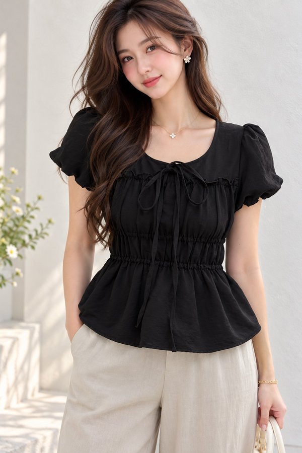 Valeria Top Black