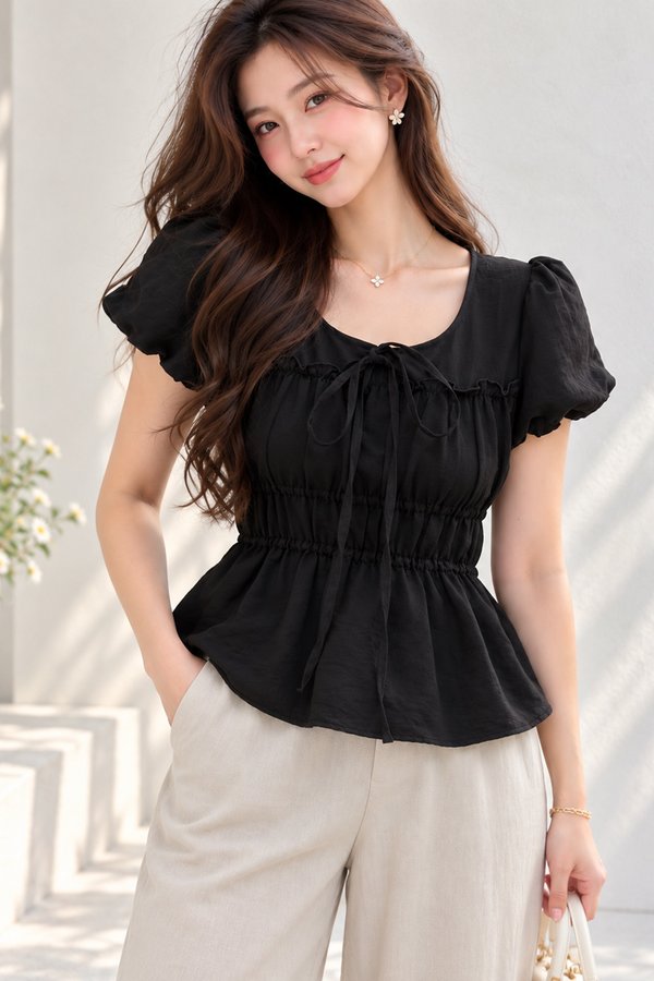 Valeria Top Black