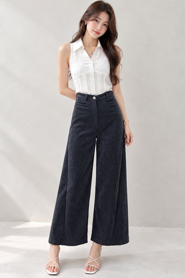 Phyllis Corduroy Pants Navy
