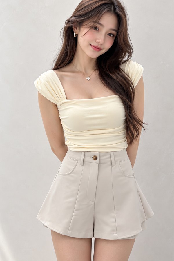 Moona Padded Top Baby Yellow *PLUSH*