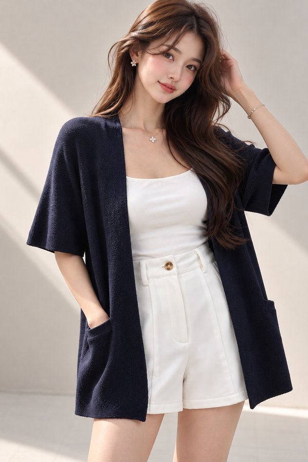 Nomi Kimono Cardi Midnight