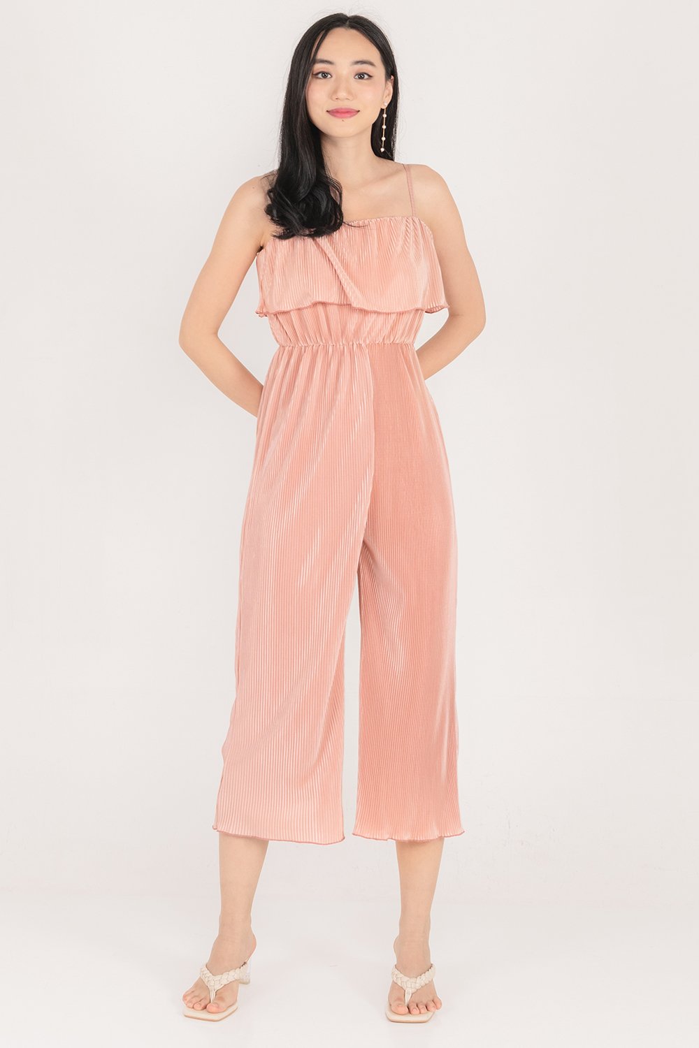Steady As We Go Rust Strapless Jumpsuit SALE – Pink Lily